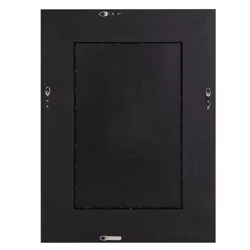 Espejo de Pared de Marco de Hierro "Sunburst" de 42"x42": Decoración Moderna, Sin Ensamblaje, Montaje en Pared
