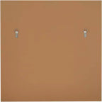 Espejo de pared cuadrado antiguo dorado de 31 1/2 x 31 1/2
