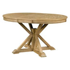Mesa de Comedor de Estilo Retro con Mesa Extensible y 4 Sillas Tapizadas