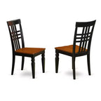 Silla de comedor con asiento de madera - Lino