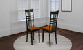 HomeStock Beachy Beauty Dining Chair With Wood Seat - Linen
