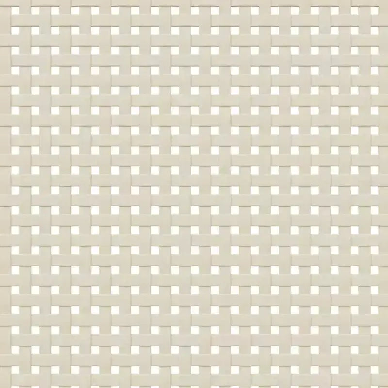 Cómoda de aspecto ratán marrón de 80x40x80 cm de madera maciza de pino