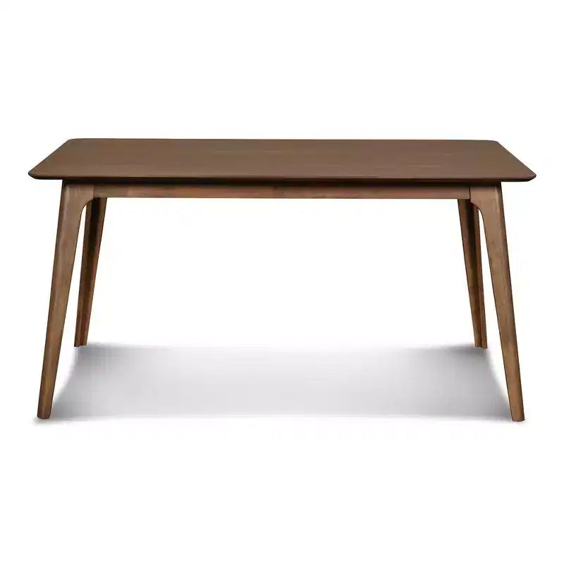 Mesa de Comedor Rectangular de Madera Maciza de 59" en Nogal