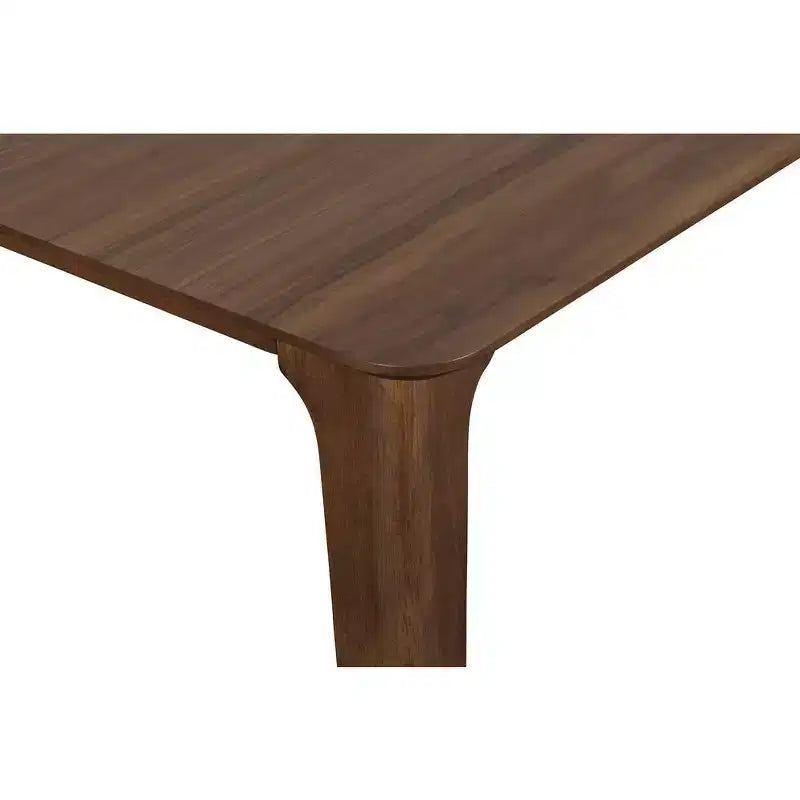 Mesa de Comedor Rectangular de Madera Maciza de 59" en Nogal
