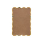 Espejo de pared decorativo rectangular de 20 x 30 con marco de madera maciza, espejo decorativo para baño o entrada