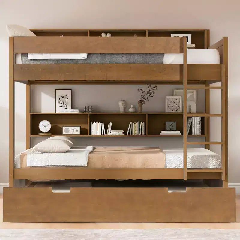 Litera con cama nido