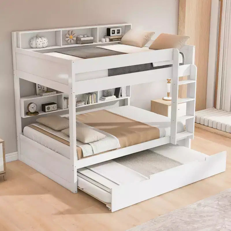 Litera con cama nido