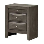 Mesa de Noche Rectangular de Madera de Cerezo para Sala y Dormitorio