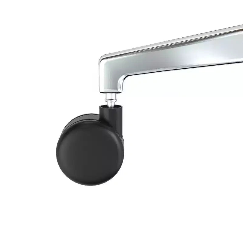 Silla de oficina moderna de cuero - Silla ergonómica de escritorio giratoria e inclinable con estructura de hierro - Oficina en casa