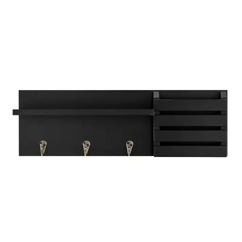 18 Utility Shelf with Pocket and Hanging Hooks - Danya B.