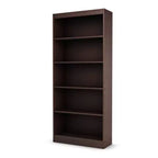 South Shore 68.75" 5 Shelf Decorative Bookshelf