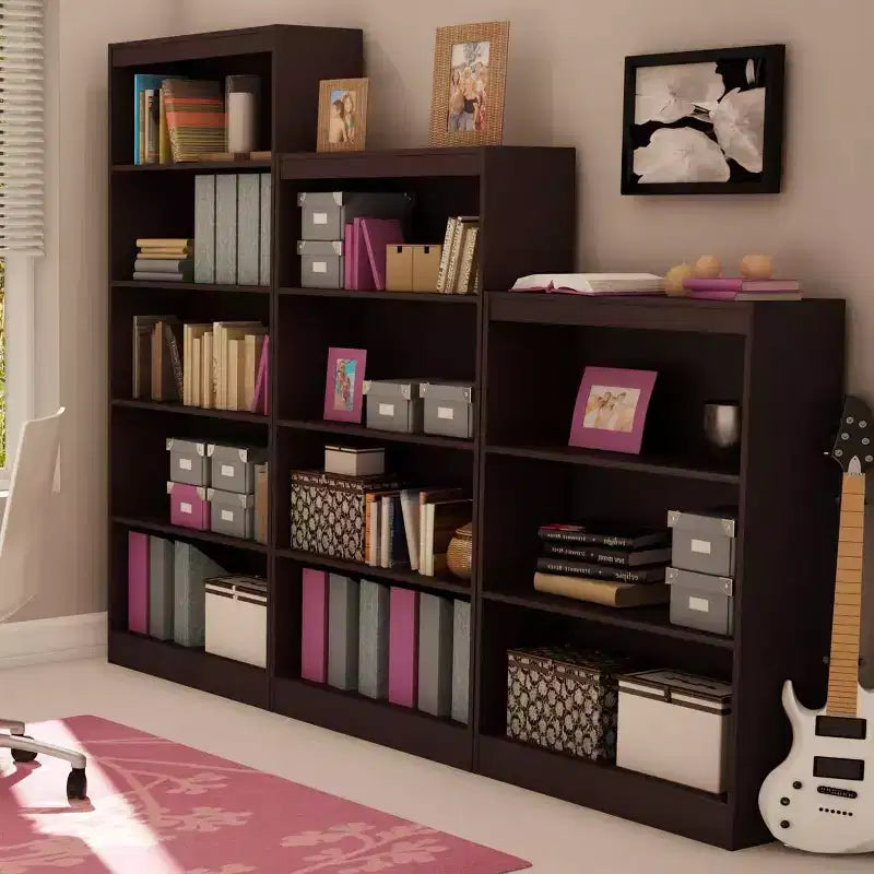 Estantería decorativa de 5 estantes de 68.75"