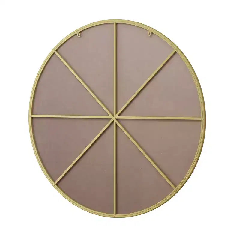 Espejo de pared, espejo circular de 39 pulgadas/42 pulgadas, decoración del hogar, espejo con marco de metal estilo granja, espejos de tocador redondos